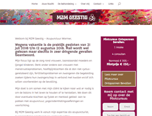 Tablet Screenshot of mzm-geestig.nl